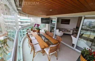 Apartamento na riviera - pé na areia recuado com vista definitiva do mar