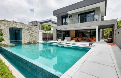 Casa à venda na riviera de são lourenço no módulo 17 com 6 suítes, 644 m² útil.