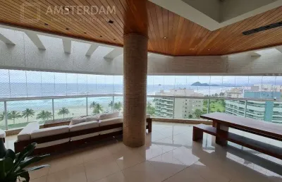 Cobertura de luxo à venda em bertioga-sp no bairro riviera: 4 quartos, 3 suítes, 2 salas, 5 banheiros, 4 vagas, 314 m².