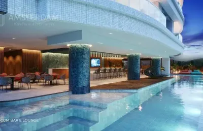 Construtora miramar, litoral sul, lançamento ponta da praia - ilhas resort santos - apartamento em santos sp