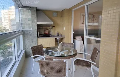 Apartamento de luxo à venda ou locação anual em bertioga-sp, riviera: 5 quartos, 3 suítes, 2 salas, 4 banheiros, 2 vagas, 133m².