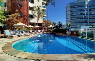 Apartamento à venda na riviera bertioga-sp: 3 suítes, 2 salas, 3 banheiros, 2 vagas de garagem. área de 143,00 m