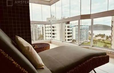 Cobertura de alto padrão à venda em bertioga-sp, no bairro riviera: 4 quartos, 4 suítes, 2 salas, 2 vagas, 299,60 m².