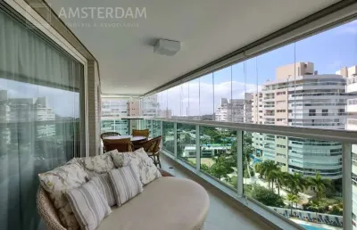 Apartamento a venda na riviera com vista ao mar no módulo 8
