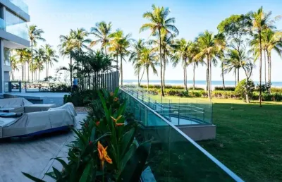 Apartamento de luxo à venda na riviera, 4 suítes, 3 vagas de garagem, 208m²