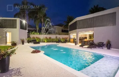 Riviera de são lourenço - casa com 6 súites no módulo 5 a 200 metros da praia.