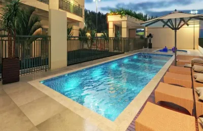 Bella vita residenziale - vila itapanhaú, apartamento novo em bertioga