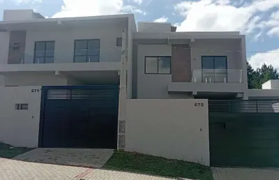 Casa com 3 quartos à venda na rua piquiri, 671, iguaçu, araucária, 130 m2 por r$ 714.417