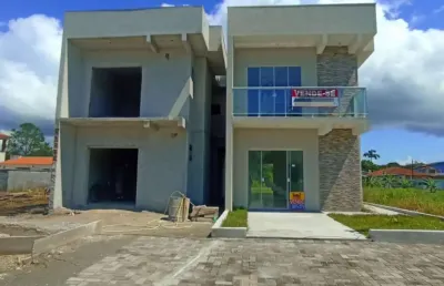Casa à venda na rua portugal, atami, pontal do paraná, 125 m2 por r$ 620.000
