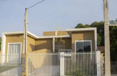 Casa com 2 quartos à venda na rua maria rosa cornelsen hasselmann, 115, capela velha, araucária por r$ 415.000