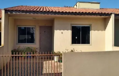 Casa com 2 quartos à venda na rua capitão aristóteles moreira, 27, tindiquera, araucária, 42 m2 por r$ 300.000