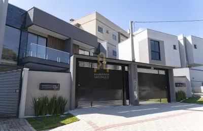 Casa com 3 quartos à venda na rua judith brunato cantador, 472 e 478, costeira, araucária, 162 m2 por r$ 1.250.000