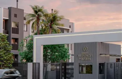 Apartamento com 2 quartos à venda na rua coronel joão antônio xavier, 301, centro, araucária, 53 m2 por r$ 375.400