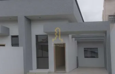 Casa com 3 quartos à venda na rua macieiras, 99, capela velha, araucária, 70 m2 por r$ 450.000