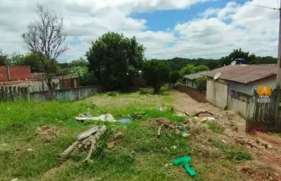 Terreno à venda na rua dos gerânios, 2435, campina da barra, araucária por r$ 175.000