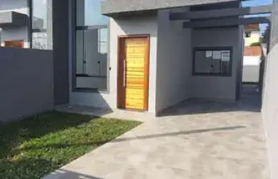 Casa com 3 quartos à venda na rua maracanã, 1095, capela velha, araucária por r$ 480.000