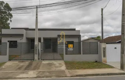 Casa com 2 quartos à venda na rua hortênsia, 549, campina da barra, araucária, 69 m2 por r$ 430.000
