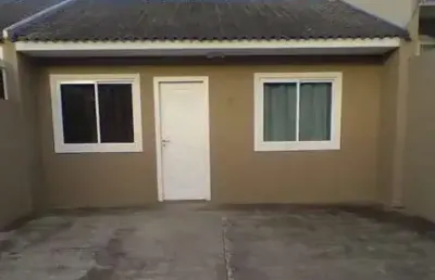 Casa com 2 quartos à venda na rua carlos vicente zapxon, 1300, costeira, araucária, 51 m2 por r$ 370.000