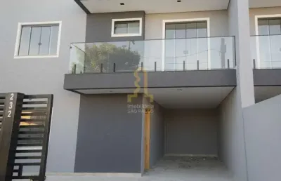 Casa com 3 quartos à venda na rua bento luiz de frança, 248, cachoeira, araucária, 105 m2 por r$ 741.000