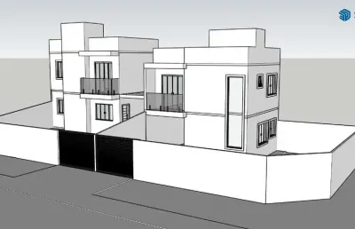 Casa com 2 quartos à venda na rua delegado geraldo bernardi, 247, campina da barra, araucária, 67 m2 por r$ 390.000