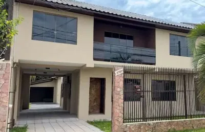 Casa com 4 quartos à venda na rua francisco dranka, 1169, fazenda velha, araucária, 307 m2 por r$ 950.000