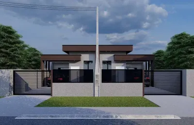 Casa com 3 quartos à venda na rua águia, 906, capela velha, araucária, 70 m2 por r$ 480.000