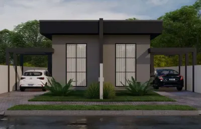 Casa com 3 quartos à venda na rua jean becue, 855, costeira, araucária, 82 m2 por r$ 530.000
