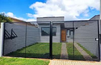 Casa com 3 quartos à venda na rua catarina druszcz gotfrid, 418, passauna, araucária, 69 m2 por r$ 490.000