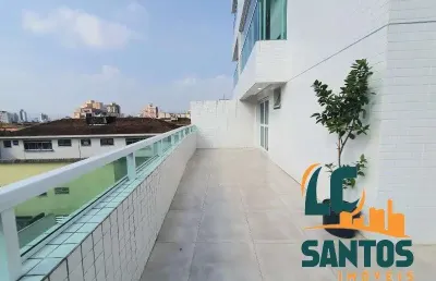 Apartamento com 2 quartos à venda na rua são josé, 132, embaré, santos, 54 m2 por r$ 800.000