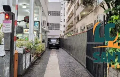 Ponto comercial à venda na avenida ana costa, 532, gonzaga, santos, 18 m2 por r$ 60.000