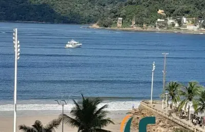 Apartamento com 1 quarto à venda na rua amador bueno da ribeira, 61, gonzaguinha, são vicente, 52 m2 por r$ 250.000