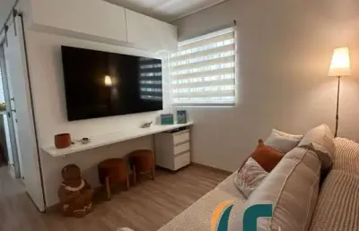 Apartamento com 1 quarto à venda no ponta da praia, santos , 47 m2 por r$ 420.000