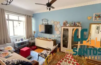 Apartamento com 2 quartos à venda no boqueirão, santos , 73 m2 por r$ 440.000