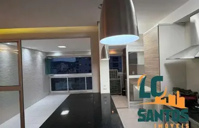 Apartamento com 2 quartos à venda na rua egidio martins, 160, ponta da praia, santos, 77 m2 por r$ 1.210.000