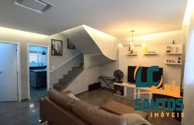 Casa com 3 quartos à venda no campo grande, santos , 120 m2 por r$ 860.000