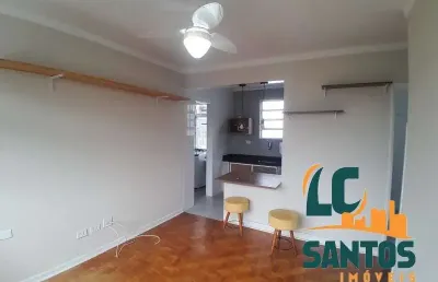 Apartamento  para locação na vila belmiro -  santos/sp
