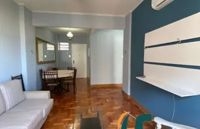 Apartamento com 1 quarto para alugar na avenida conselheiro nébias, 863, boqueirão, santos, 50 m2 por r$ 3.500