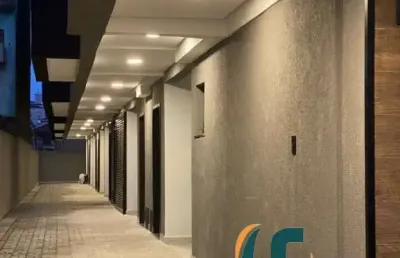 Casa em condomínio fechado com 2 quartos à venda no marapé, santos , 116 m2 por r$ 690.000