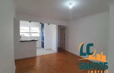 Apartamento 1 dormitório reformado com vista mar no embaré