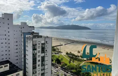 Apartamento com 2 quartos à venda na avenida presidente wilson, 143, josé menino, santos, 82 m2 por r$ 790.000