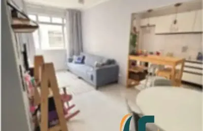 Apartamento com 2 quartos à venda na av moura ribeiro, 104, marapé, santos, 62 m2 por r$ 380.000