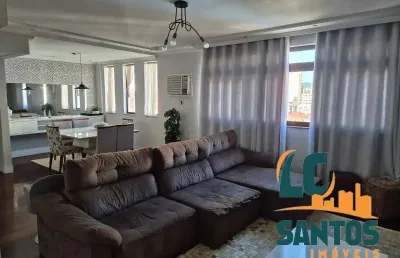 Apartamento com 4 quartos à venda na Avenida Washington Luís, 366, Gonzaga, Santos