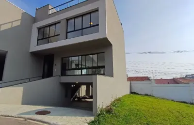 Casa em condomínio fechado com 3 quartos à venda no Santa Cândida, Curitiba 