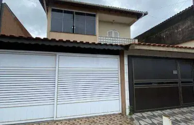 Sobrado com 3 dormitórios à venda, 60 m² por r$ 319.900,00 - balneário santa eugênia - mongaguá/sp