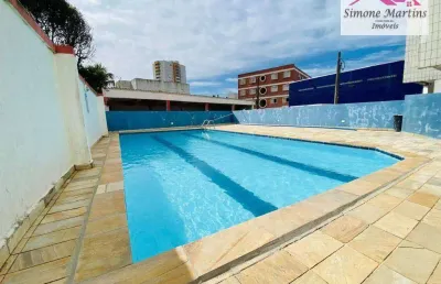 Apartamento com 2 dormitórios à venda, 90 m² por r$ 350.000,00 - vila atlântica - mongaguá/sp