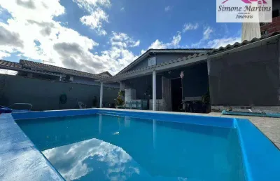 Casa com 2 dormitórios à venda, 103 m² por r$ 384.900,00 - balneário europa - mongaguá/sp