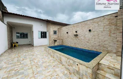 Casa com 2 dormitórios à venda, 60 m² por r$ 399.980,00 - balneário regina maria - mongaguá/sp