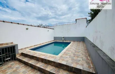 Casa com 2 dormitórios à venda, 89 m² por r$ 389.900,00 - flórida mirim - mongaguá/sp