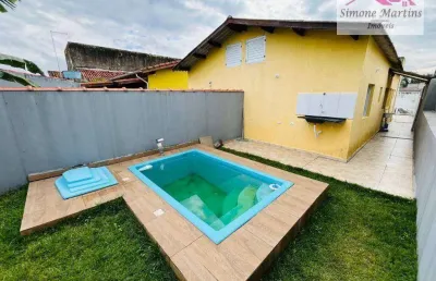 Casa com 2 dormitórios à venda por r$ 295.000,00 - jardim bopiranga - itanhaém/sp