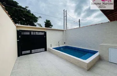 Casa com 3 dormitórios à venda, 75 m² por r$ 549.300,00 - agenor de campos - mongaguá/sp